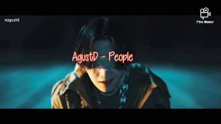 AgustD - People   ( Türkçe Çeviri ) Resimi