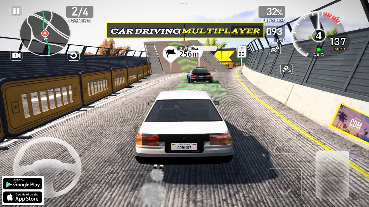 Car Driving Multiplayer Gameplay