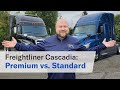 2024 freightliner cascadia premium vs standard