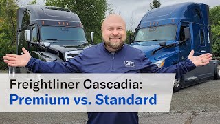 2024 Freightliner Cascadia: Premium vs. Standard