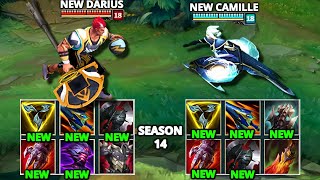 New Camille Vs New Darius Full Build Fights Best Moments