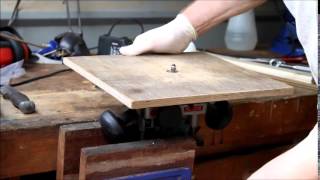 Simple router Jig for guitar binding slots