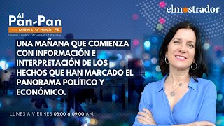 La Senadora Yasna Provoste conversa Al Pan Pan con Mirna Schindler