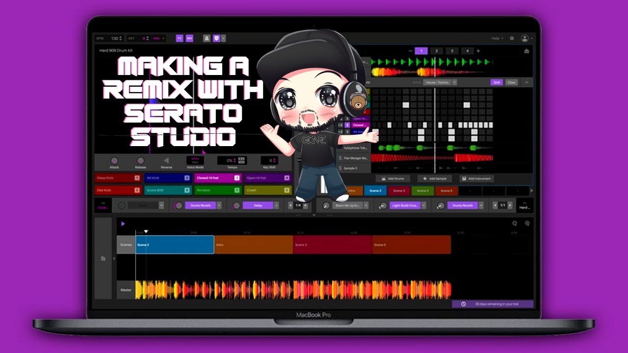 Making a remix using Serato Studio - YouTube
