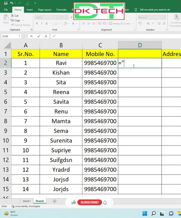 how-to-add-0-in-excel-shorts-youtubeshorts-youtube