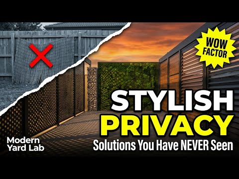 The Most Stylish Modern Privacy Solutions You Have Never Seen Before
