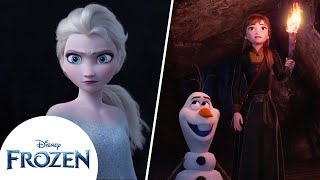 Elsa & Anna Get Stuck in a Sticky Situation | Frozen