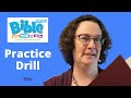 ESV Blue Cycle Practice Bible Drill #3 with Memory Tricks!