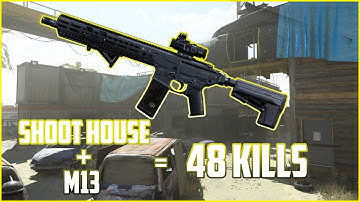 M13 ANNIHIALATES | 48 KILL MATCH IN SHOOT HOUSE | BEST MAP!!!