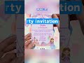 Princess Party Invitation