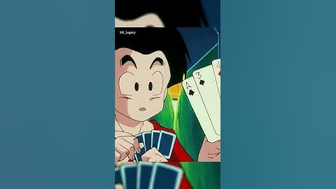 18 Tries to Help Krillin Win Card game!😄 #dragonball #krillin #masterroshi #bulma #android18