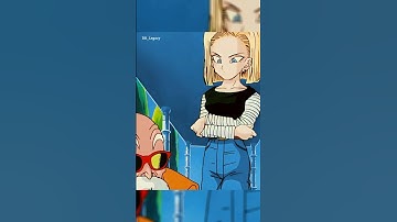 18 Tries to Help Krillin Win Card game!😄 #dragonball #krillin #masterroshi #bulma #android18