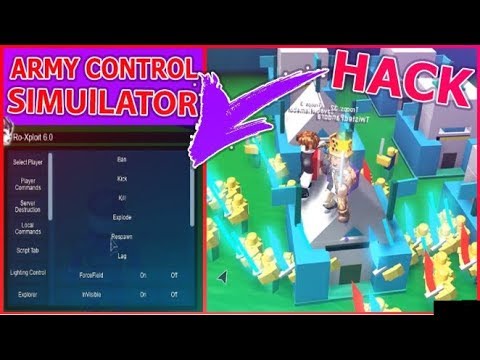 New Roblox Army Control Simulator Script Hack 2018 Hack Script Exploit Free Best Hack 2018 Youtube - new roblox exploit army control simulator money hack