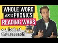 Reading Wars Phonics Vs Whole Word