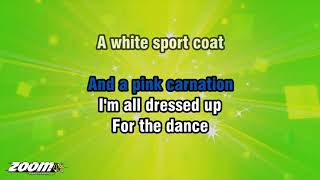 Video thumbnail of "Marty Robbins - A White Sport Coat - Karaoke Version from Zoom Karaoke"