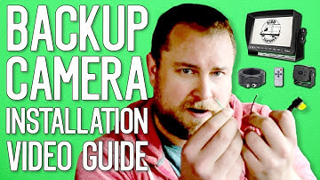 How to install your Backup Camera System! VIDEO GUIDE