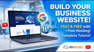 🚀 How To Create a Website Using Google & WordPress + Get a FREE Domain Name (2026 Tutorial!)