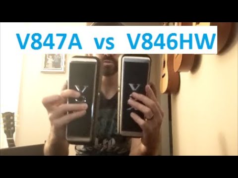 Vox V846HW and Vox V847A Wah Comparison