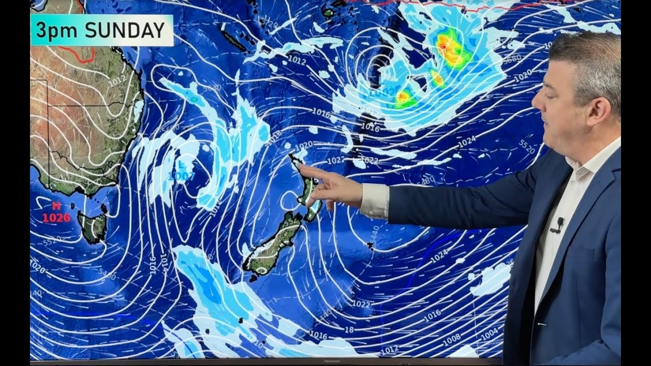 NZ: A few downpours here & there, windier westerlies later next week ...