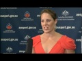 Alicia Coutts 2012 AIS Athlete of the Year