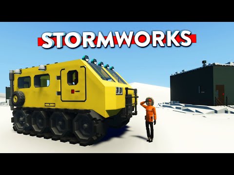Видео: Арктическая база из фильма "Нечто" | Stormworks: Build and Rescue