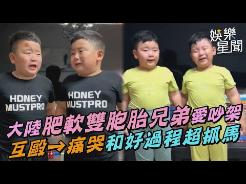 大陸肥軟雙胞胎兄弟愛吵架　互毆→痛哭和好過程超抓馬｜三立新聞網 SETN.com