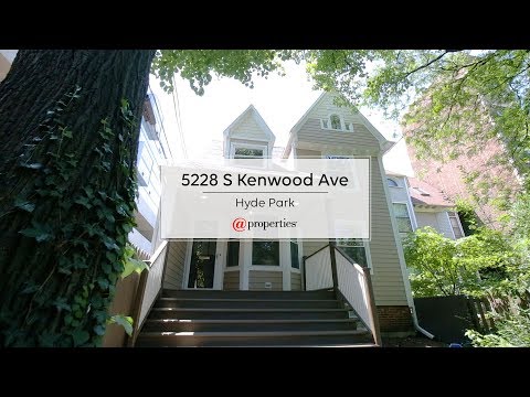 5228 S Kenwood Avenue, Chicago, IL home video tour
