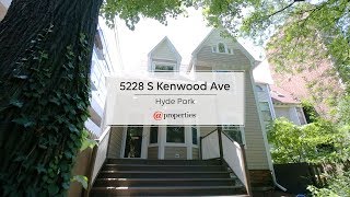5228 S Kenwood Avenue | Chicago, IL 5228 S Kenwood Avenue | Chicago, IL