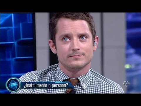 El Hormiguero 3.0 - ¿Instrumento o persona? Elijah Wood lo tiene que adivinar