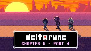 Lets Play Deltarune: Chapter 5 [BLIND] - Part 4 - Sunset Climb