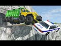 Игровые моменты BeamNG Drive Авто авария На перекрестке На трассе В городе Битая машина после ДТП