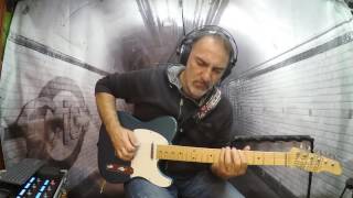 Marco Fanton jamming with a CBG backing track