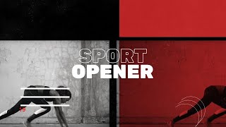 Sports Opener After Effects Templates