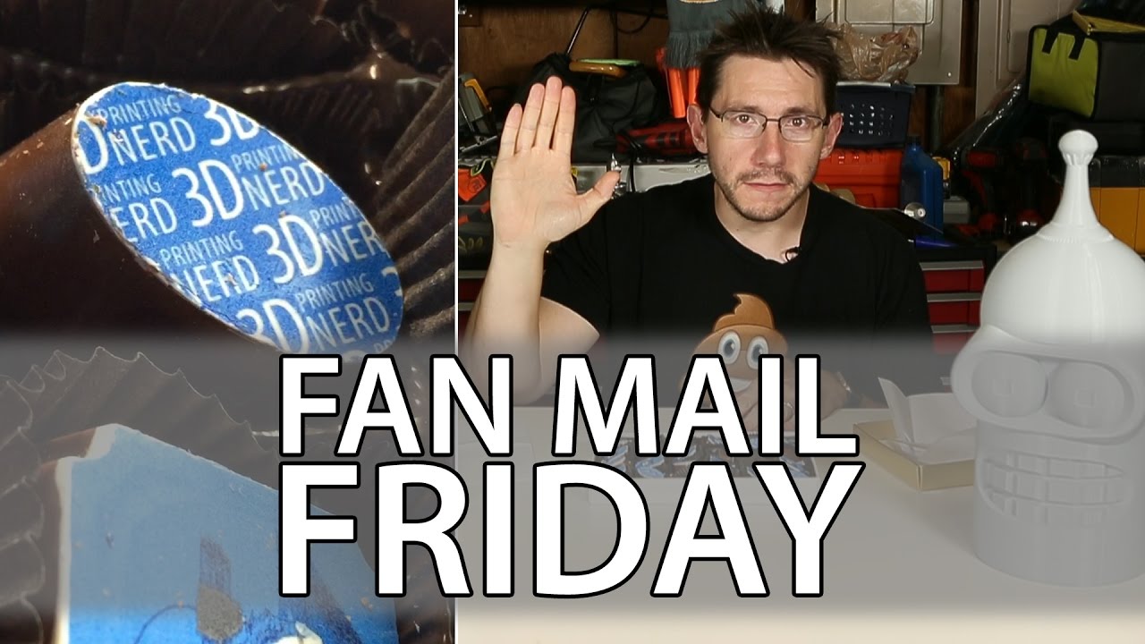 Fan Mail Friday 019 - 3D Printed Chocolates!