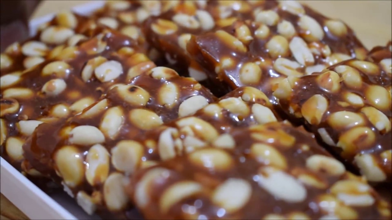 मूंगफली की चिक्की-Peanuts Chikki-Gur Mumfali ki chikki-Gur ki chikki ...