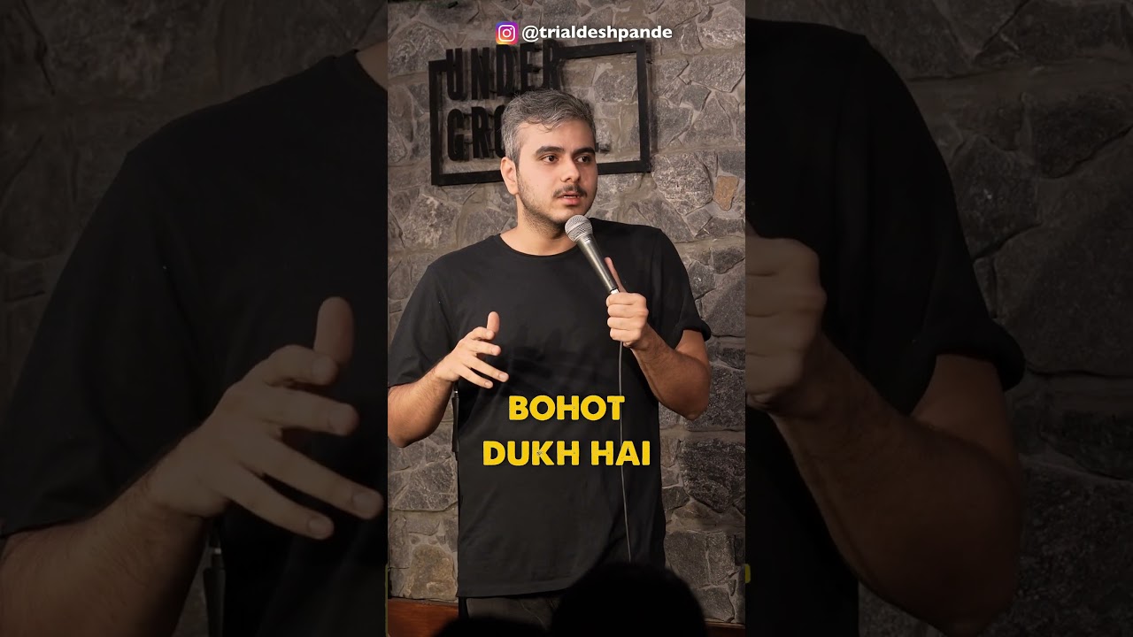 Itna mood kaun kharaab karta hai bhai? #funnyvideo #standupcomedy #standup