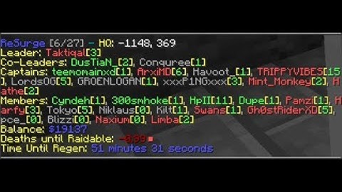 HCTeams Map 17| Hell v. ReSurge (Raidable)