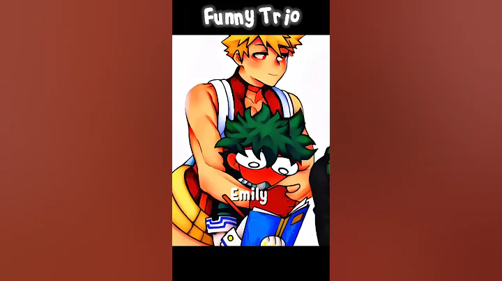 Funny Trio😂#anime #mha #myheroacademia #deku #bakugou #todoroki #funny #fyp #edit #bakudeku #shorts