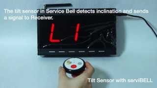 Tilt Sensor with serviBELL