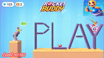 Rocket Buddy_Level 161-185 Complete / Android Gameplay