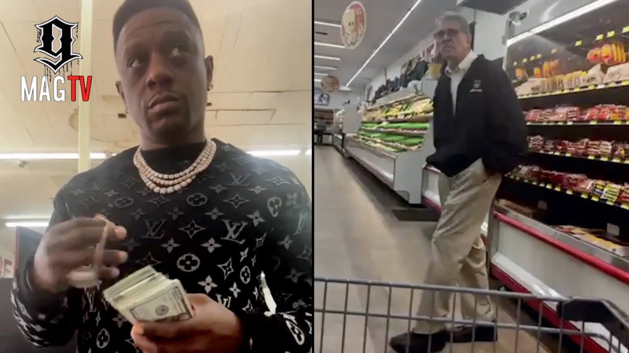 'Hurry Up And Buy' Boosie Gets Followed By Tom The Store Clerk While Making Groceries! 😭