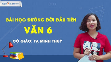 Bài học đường đời đầu tiên – Tiết 1 – Ngữ Văn 6 – cô Tạ Minh Thủy