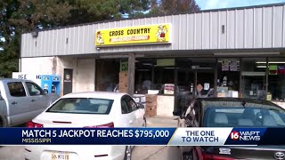 Mississippi Match 5 jackpot grows