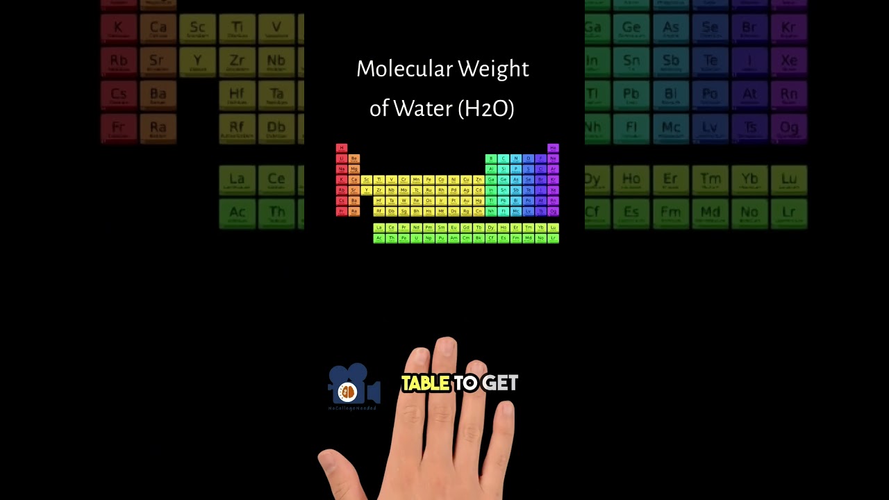 How To Calculate Molecular Weight