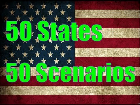 Alternate History: 50 States 50 Scenarios (PART 1) - .