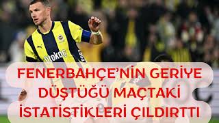Fenerbahçe - Rizespor maçında sarı-lacivertli taraftarları ve sosyal medyayı çıldırtan istatistik.