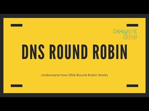 Video: Hoe maak ik een DNS-round robin aan?