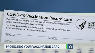 Staples laminating COVID vaccine cards for free