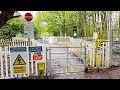 New Warning Lights at Lady Howard Level Crossing, Surrey