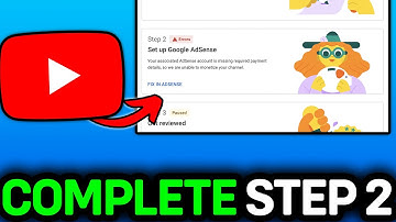 YouTube Monetization Step 2 In Progress AdSense Resolved
